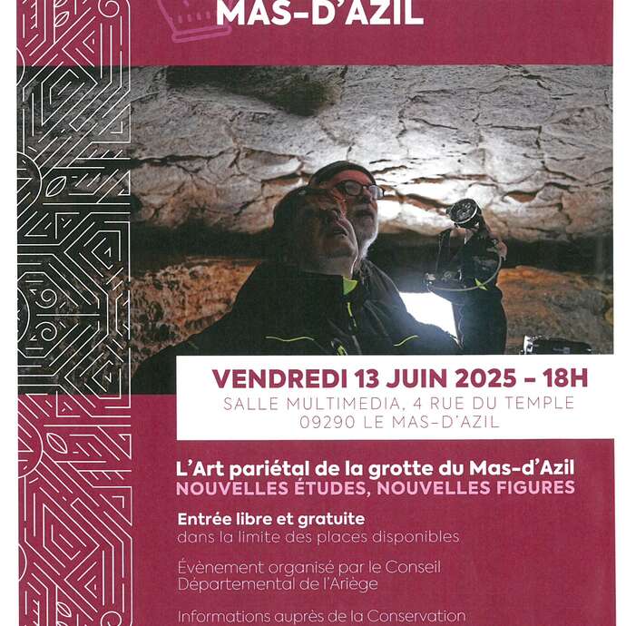 Journées européennes de l'archéologie au Mas d'Azil