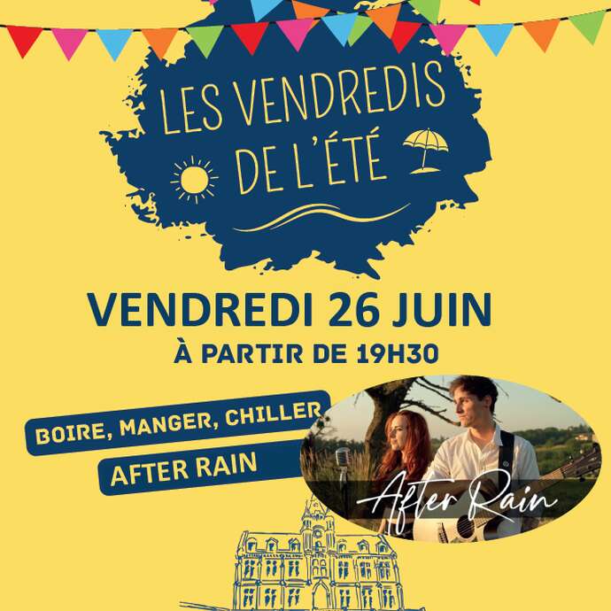 Les vendredis de l'été avec le duo After rain