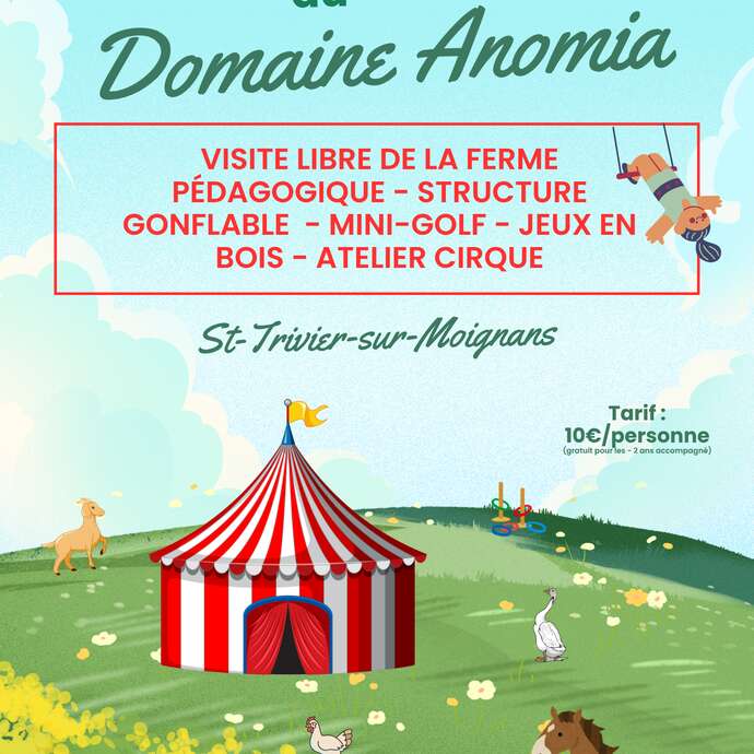 Journée cirque et ferme