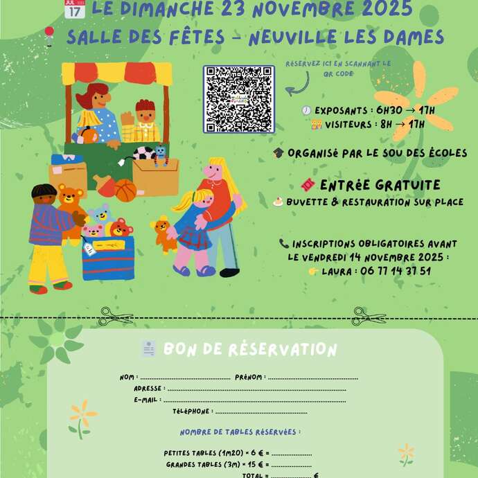 Bourse aux jouets