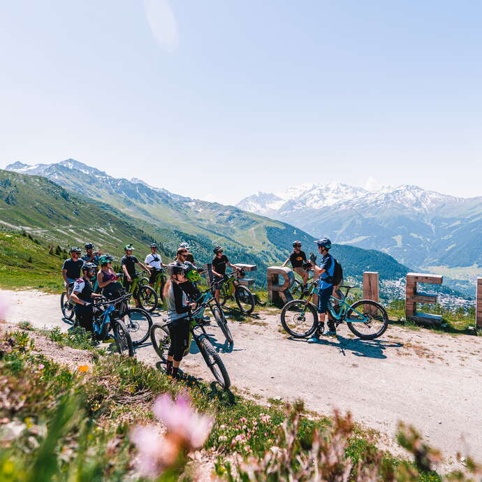 Découverte e-bike à Verbier