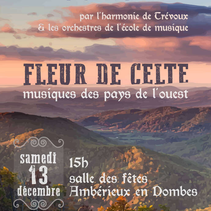 Concert d'hiver de l'Harmonie de Trévoux - Ecole de Musique