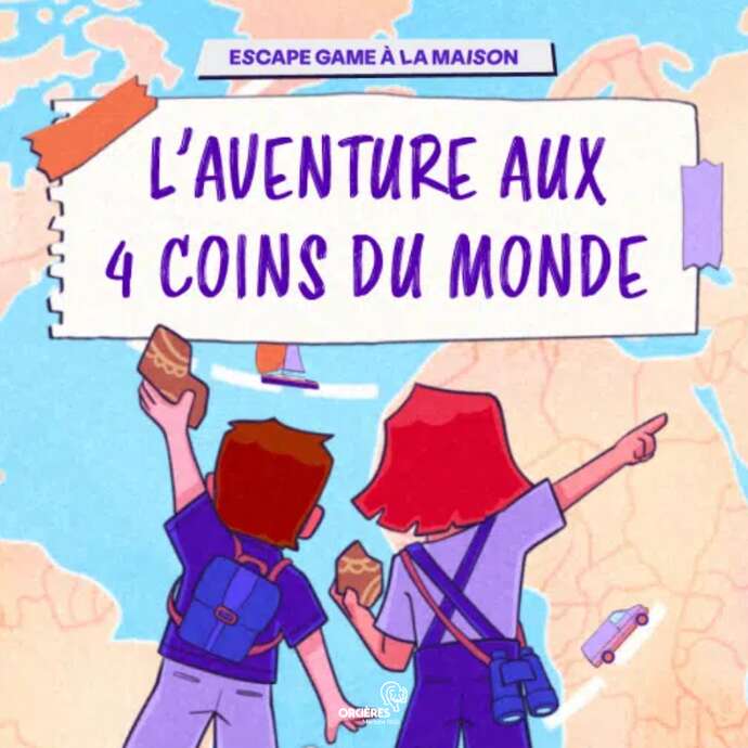 Escape game - L'aventure aux 4 coins du monde !