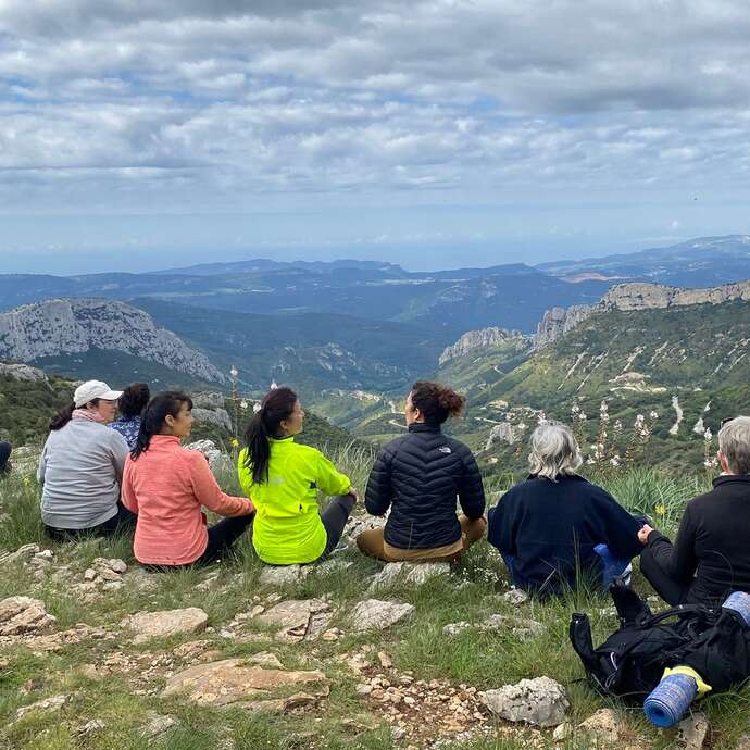 Rando Yoga Ashtanga au-dessus d'Auriol - 1/2 journée