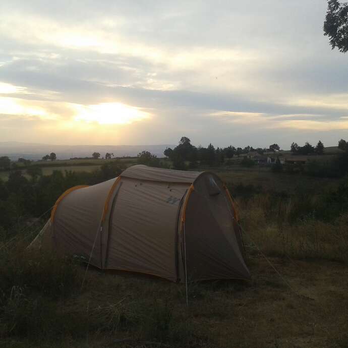 Camping à la ferme - La Terre Ferme