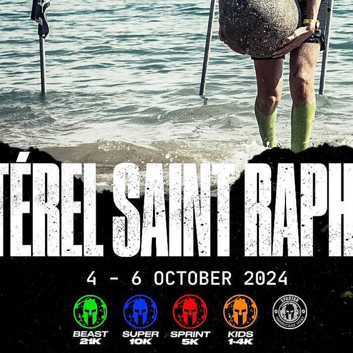 Spartan Race Estérel Côte d'Azur