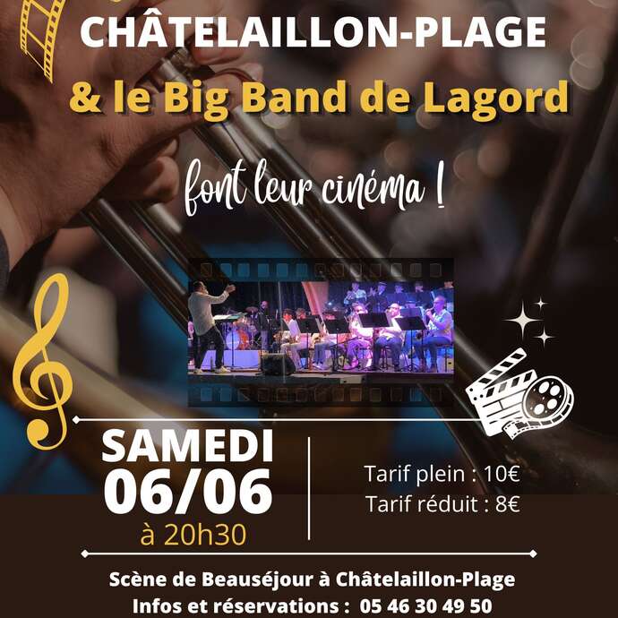 Orchestre d'harmonie de Châtelaillon-Plage invite le Big band de Lagord