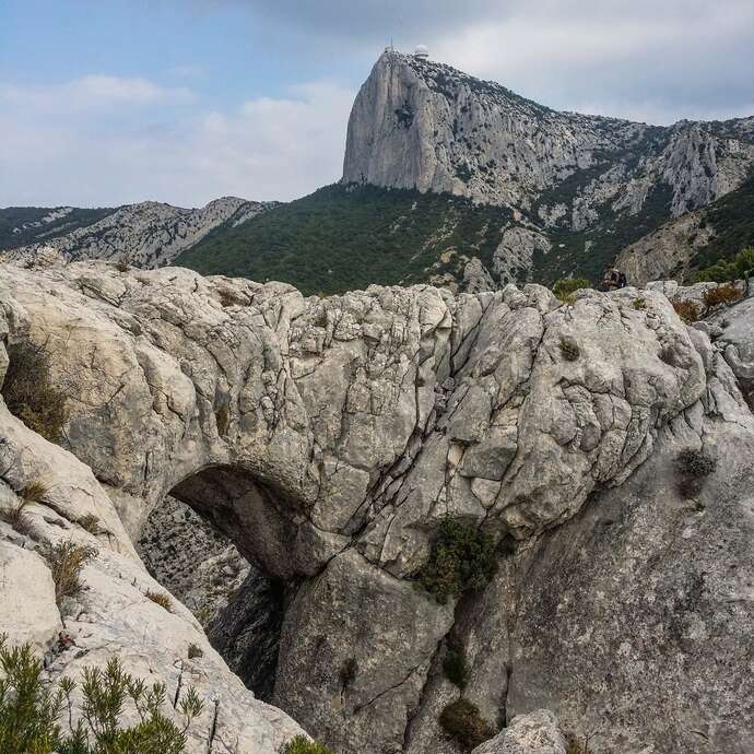 Journée randonnée du côté de Cuges-les-Pins "Chemin du blé - Moulin de Cuges -Trou du vent"