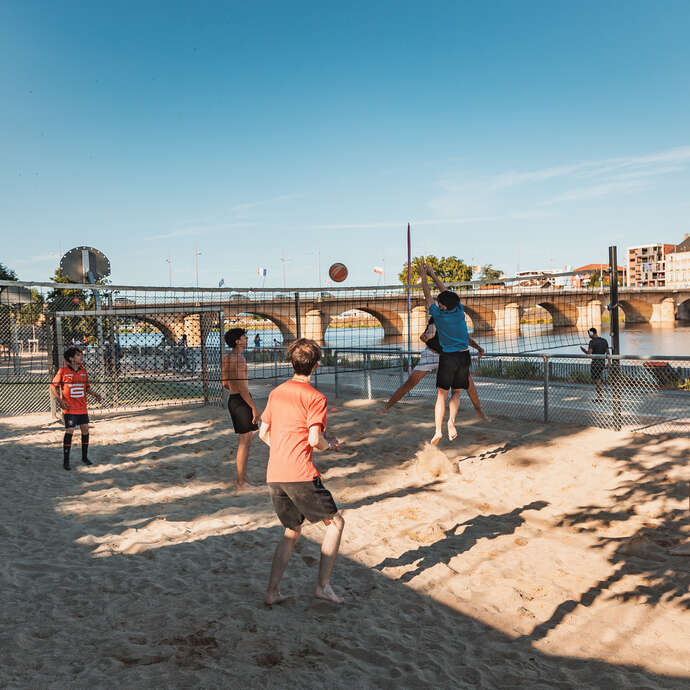 Roanne Plage - Beach volley