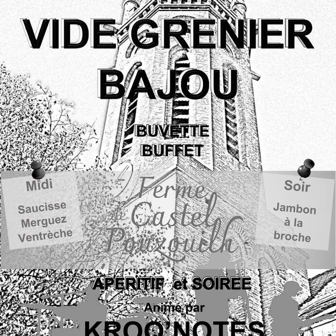 Vide grenier de Bajou