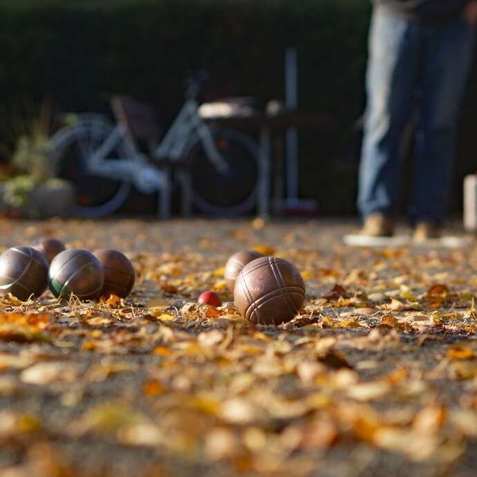 Concours de pétanque