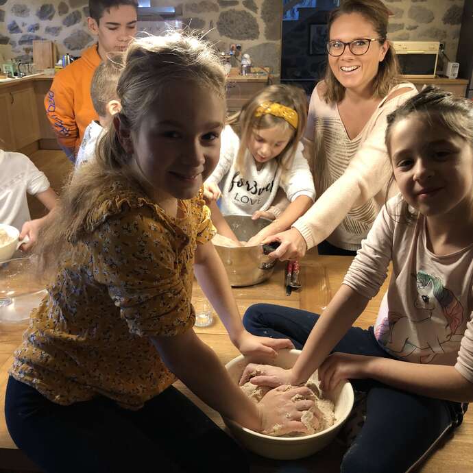 Cookies et pains - Ateliers famille au moulin
