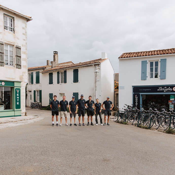 Les Cycles N in Ars-en-Ré (Fahrradverleih)