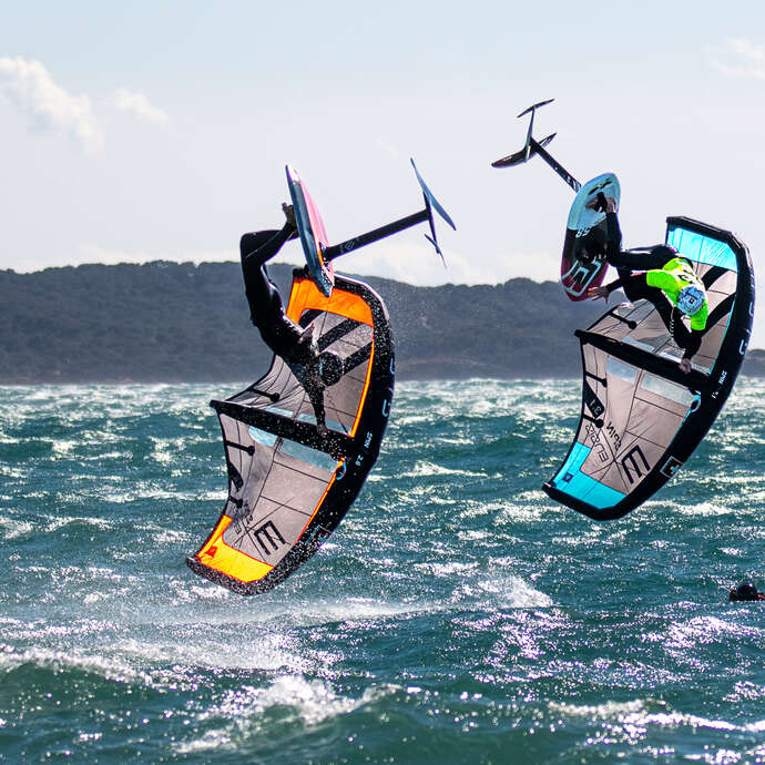 Wing-Foil event in Almanarre Beach
