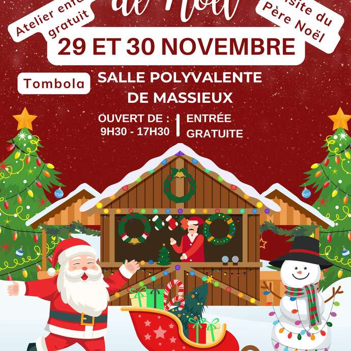 Marché de Noël à Massieux