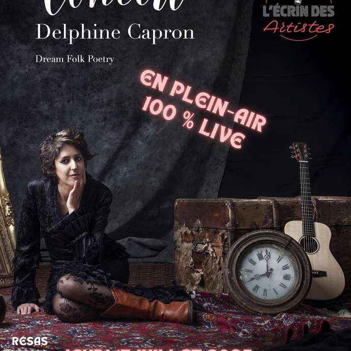 Delphine Capron - Concert live en plein air