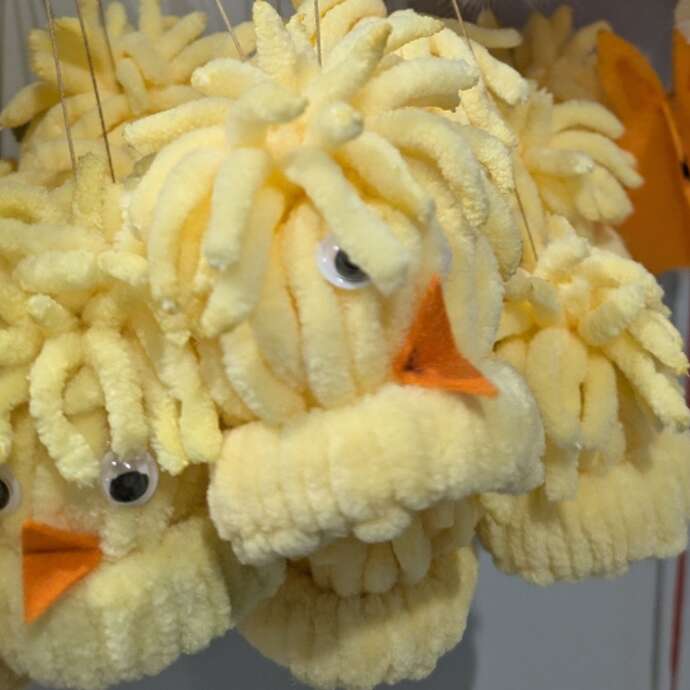 Création d'attrape-rêves, spéciale Pâques