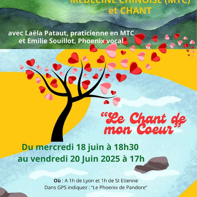 Stage de chant avec Emilie Souillot "Le chant de mon coeur"