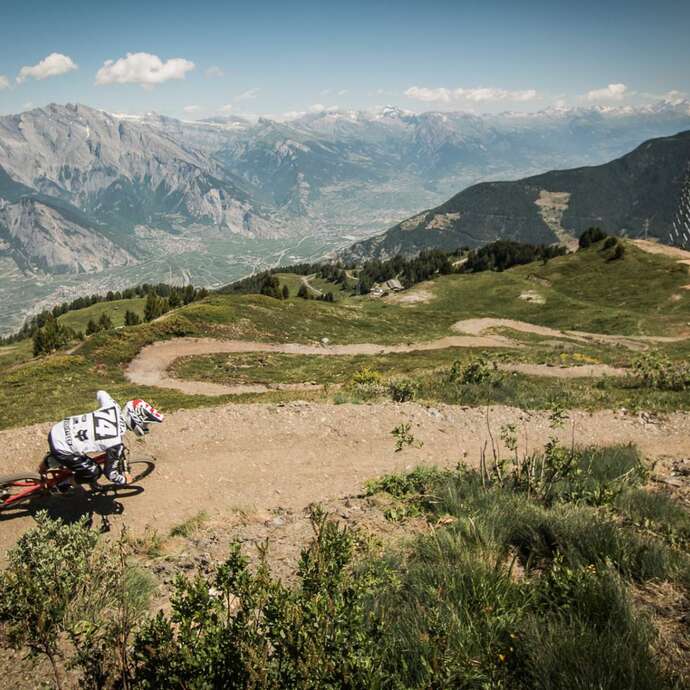 Découverte de la descente VTT