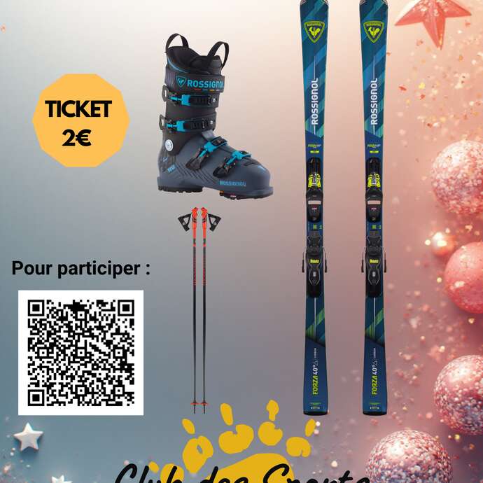 Grande tombola du Ski Club !