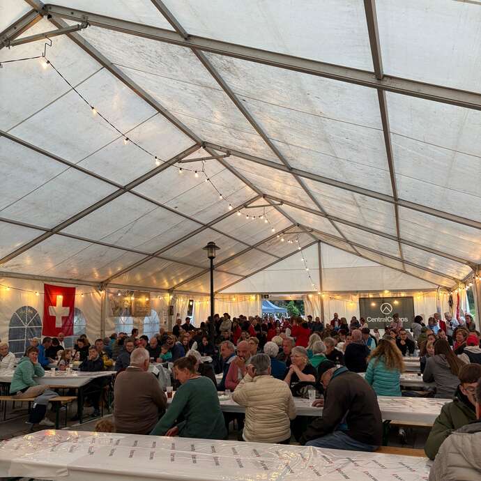 Nationalfeiertag in Les Collons