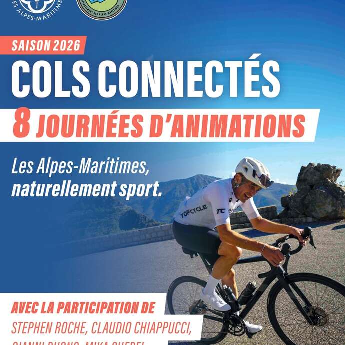 Cols connectés 06 Vélo: Sospel-Col de Turini