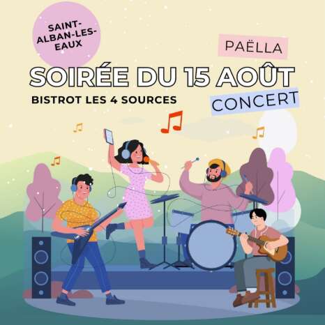 Soirée du 15 août