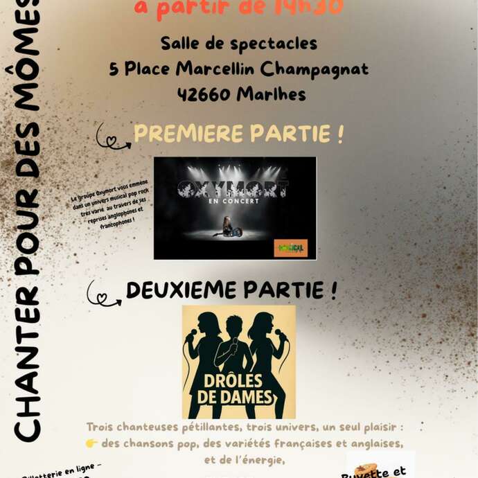 Concert "Chanter pour des Mômes"