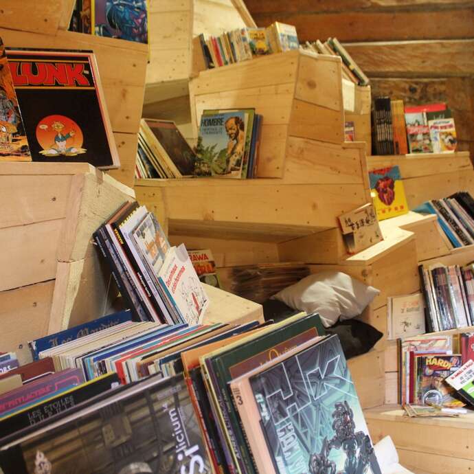 Cabane à BD