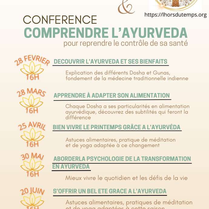 conférence alimentation ayurvédique