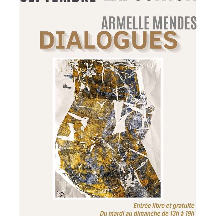 Armelle Mendes expose à la maison de l'Eclusier
