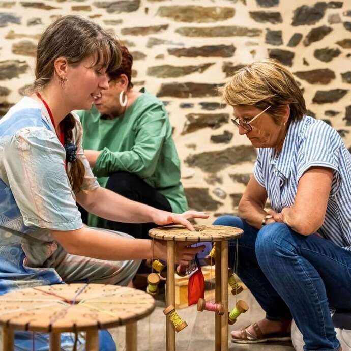 La Turbine créative - Stage "Tresse Japonaise kumihimo"