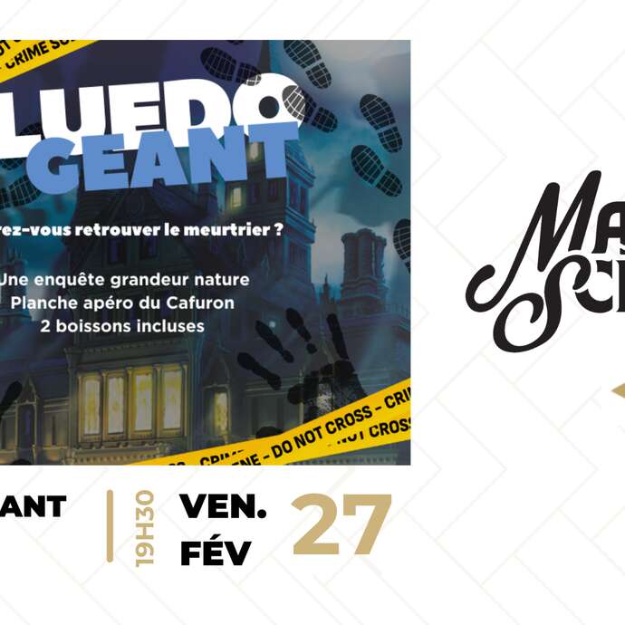 Cluedo Géant - Enquête géante à La Maison Scène