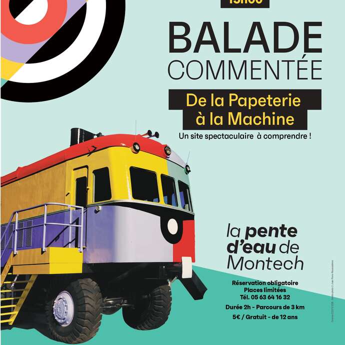 Balade commentée de la Pente d'eau de Montech