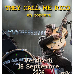 Concert "They Call Me Rico (Canada)" - Hall Blues Club