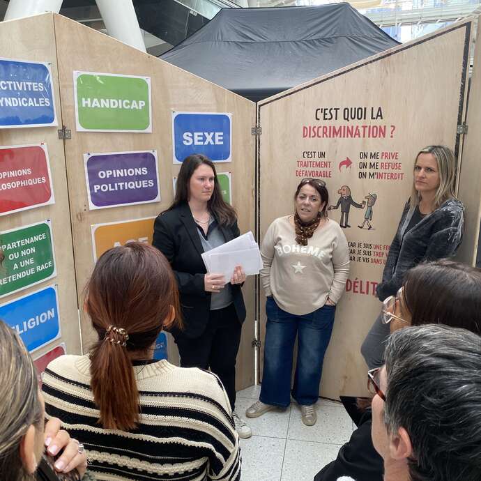 « Ensemble contre les discriminations », expérience au village de l'égalité