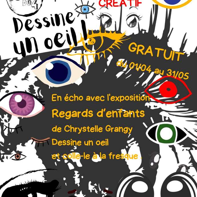 Atelier créatif : Dessine un oeil !