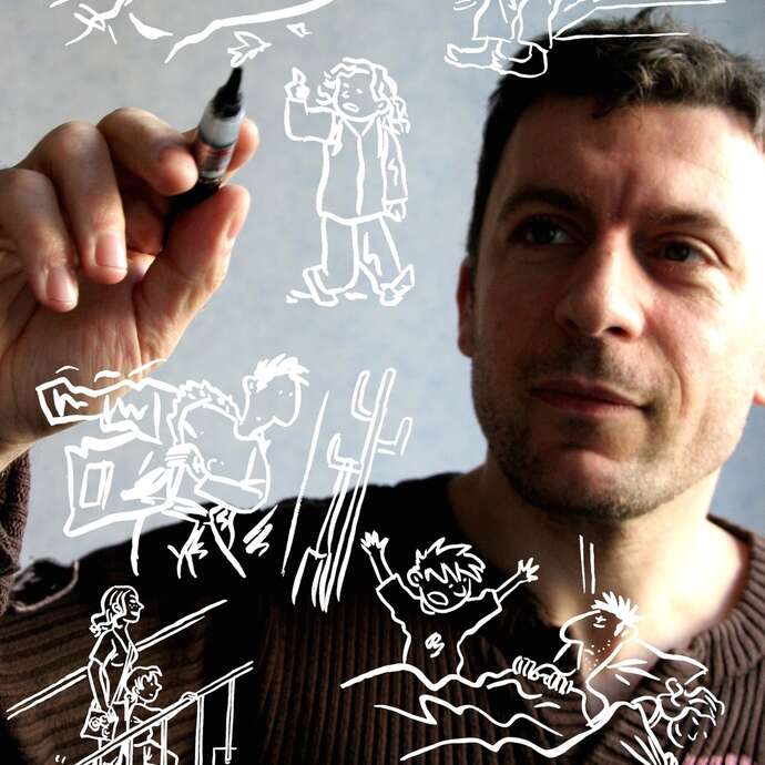 Carnet de Sainté - rencontre avec DELOUPY
