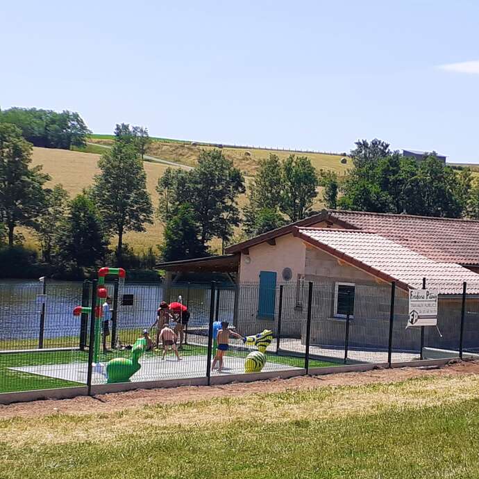 Aire aqualudique du plan d'eau