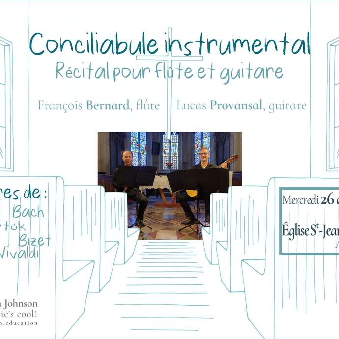 Conciliabule instrumental, récital pour flûte et guitare - Concert