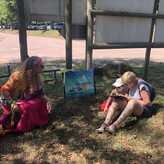 Jeu "L'arboretum artistique des Poiré Guallino"