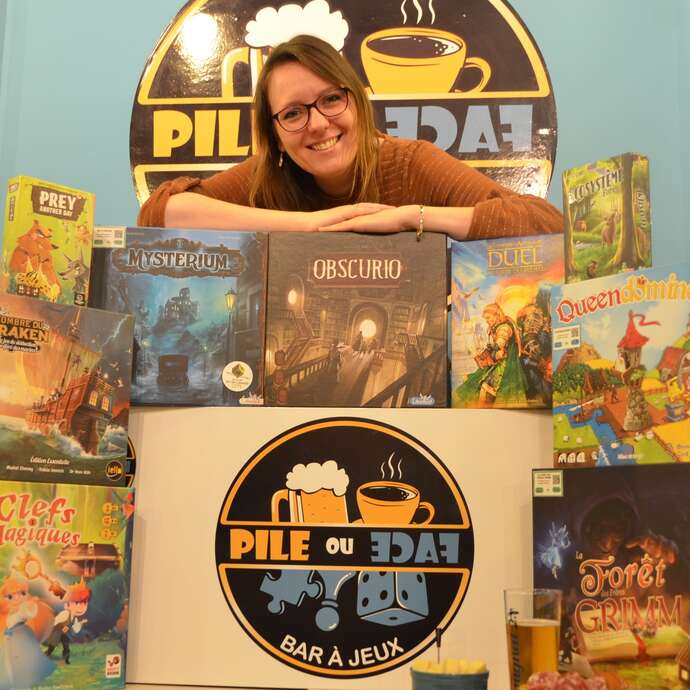 Bar à jeux Pile ou Face