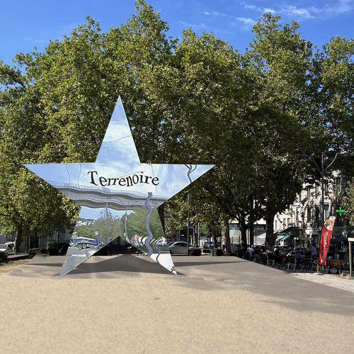 Balade dessinée - Terrenoire, reflet de quartier