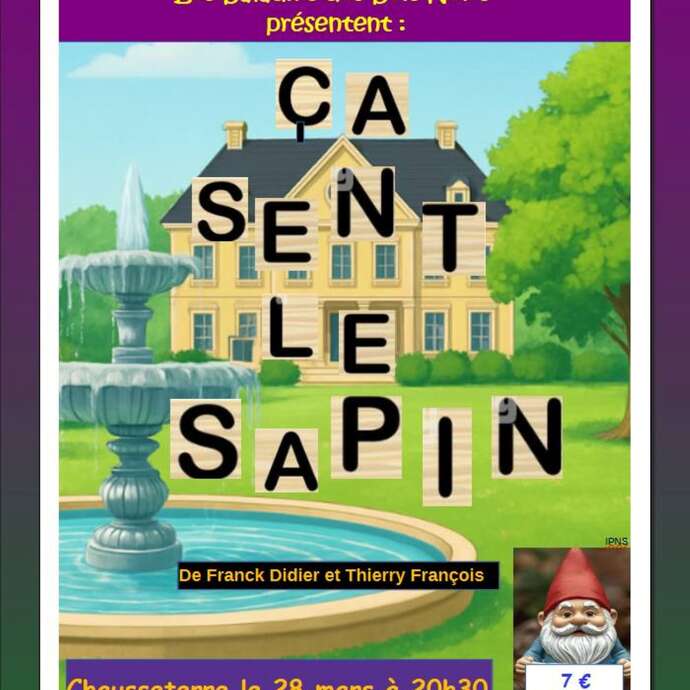 Théâtre : Ça sent le sapin