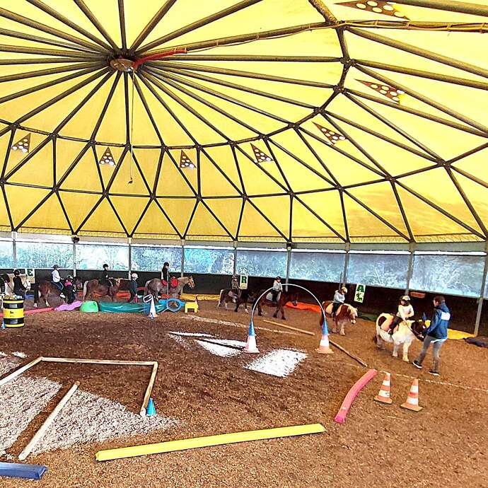 Stages équitation enfants