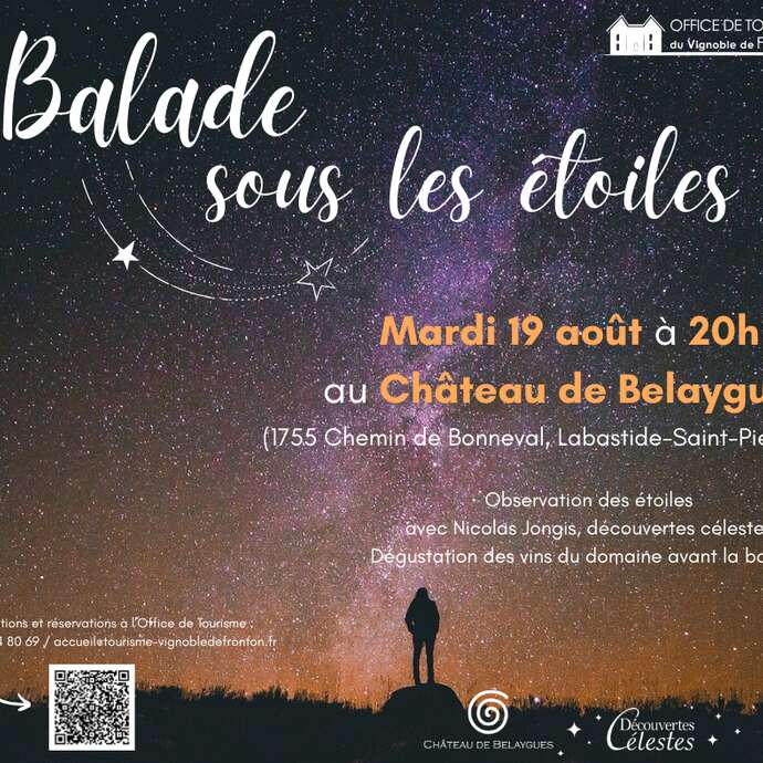 Balade sous les étoiles - Château Belaygues