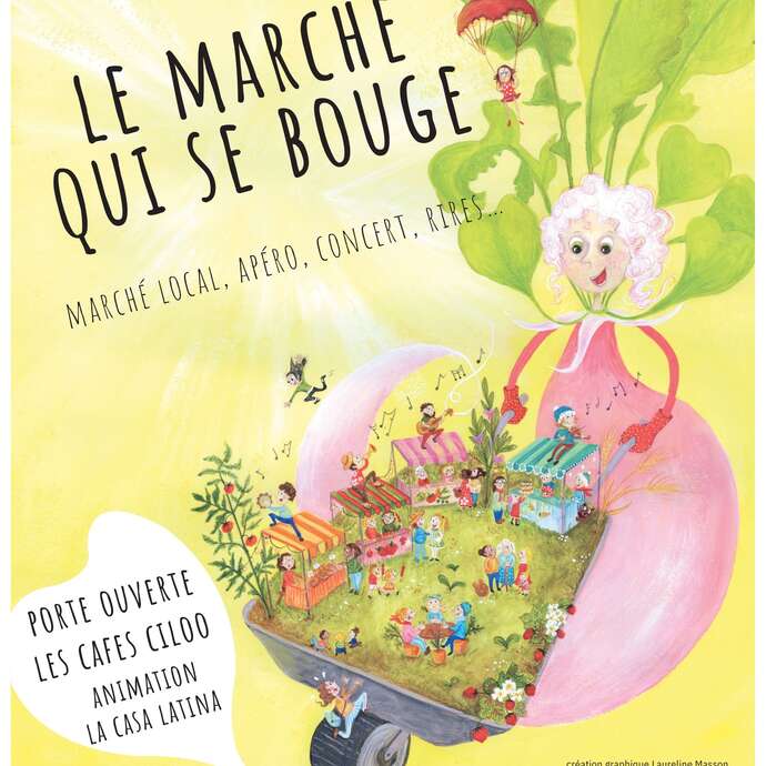 Marché Qui Se Bouge