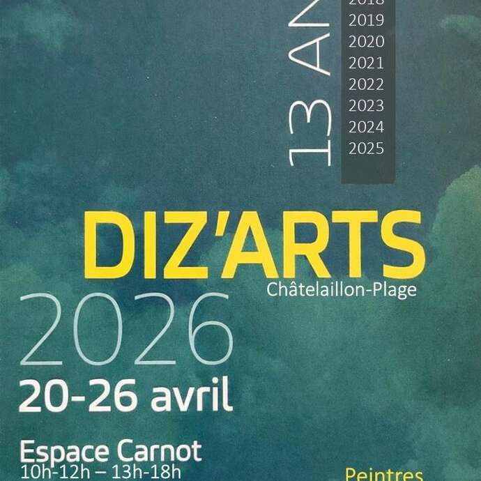Le collectif Diz'Arts expose à l'espace Carnot