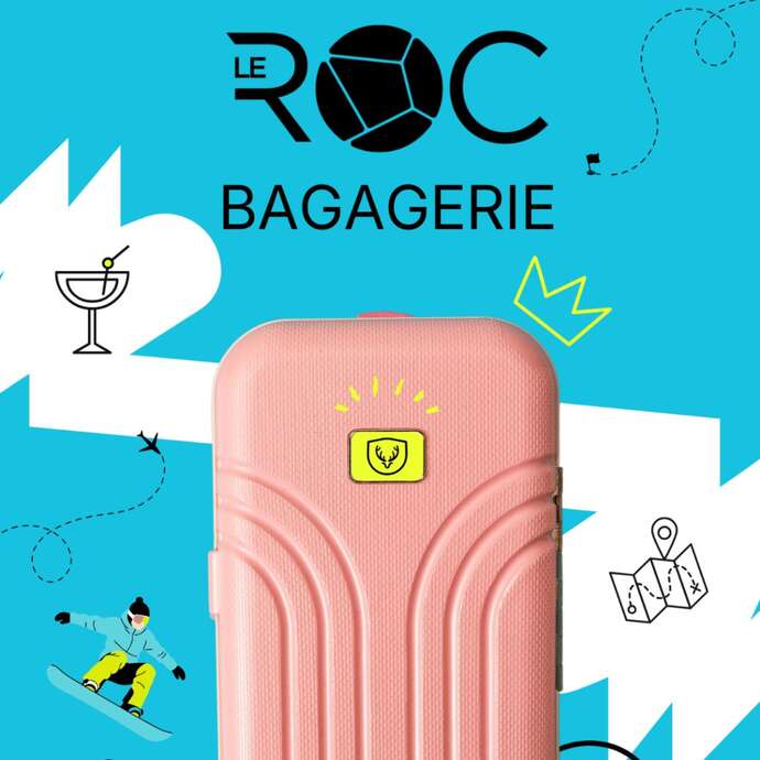 Bagagerie au Strike Roc