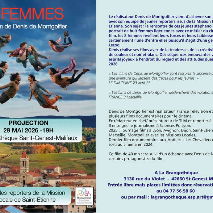 Film-documentaire "8 femmes" de Denis de Montgolfier